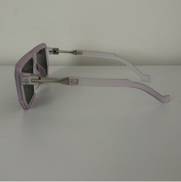 TINTED JAWNS Billionaire Purple Ghost Frosted Shades/sunglasses. Unisex. NIB - Picture 2 of 7
